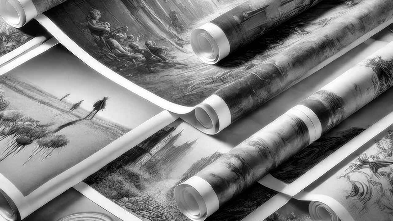 Atelier d'impression d'art