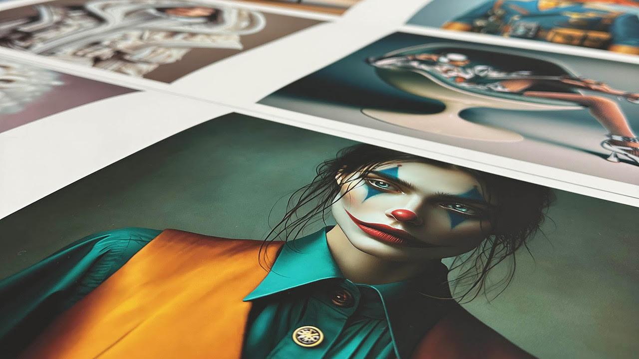 Échantillons de papiers d'impression